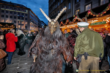 Krampus taking on the law